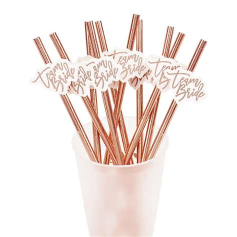 Kit Canudos Team Bride Para Festa Despedida De Solteira Ch De Lingerie Shopee Brasil