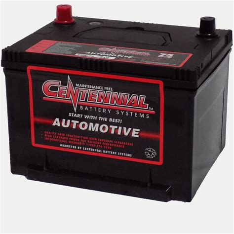 Centennial 75 Automotive Group 58r 58r 75 Battery