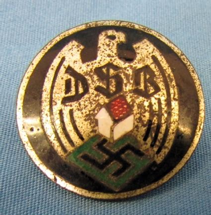 Stewarts Military Antiques German Wwii Dsb Membership Badge