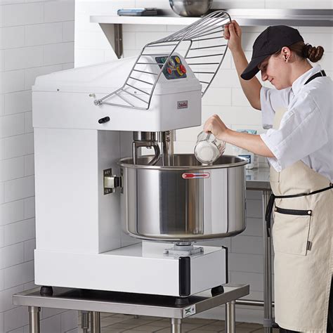 Estella Sm50 50 Qt 75 Lb Two Speed Spiral Dough Mixer 220v 4 Hp