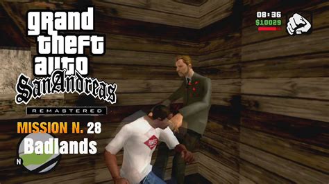 GTA San Andreas HD REMASTERED Part 28 Badlands Gameplay Lets Play XBOX