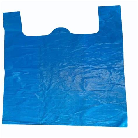 Blue 2 Kg Biodegradable Carry Bag Size In Inches 14x16 Inch Wxl