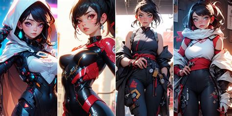 ArtStation - 500+!! Cyberpunk Latest Fashion trends |4K Reference ...