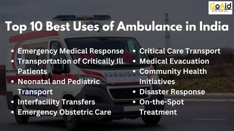 The Ultimate Guide To Ambulances In India Types And Uses