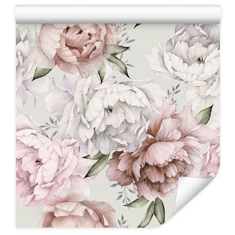 Tapeta Do Sypialni Kwiaty Piwonie Peonie T01583 Cena Opinie