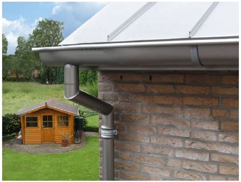 Zinc Roof Gutters Different Shapes And Sizes Nedzink