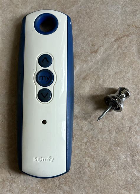 Somfy Telis Remote For Motorized Screens Programming Instructions For