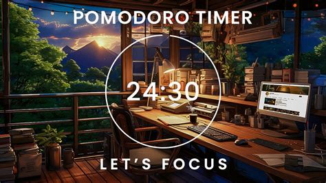 Pomodoro Timer Forest Study Room With Lofi Music For Relaxing