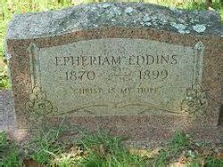 James Ephraim Eddins 1869 1899 Mémorial Find a Grave