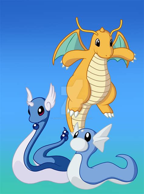 Pokémon By Review 147 149 Dratini Dragonair And Dragonite