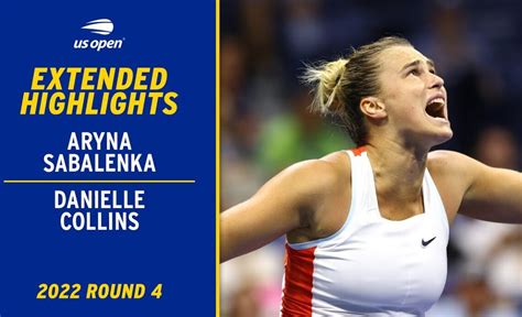 Danielle Collins vs. Aryna Sabalenka Extended Highlights | 2022 US Open ...