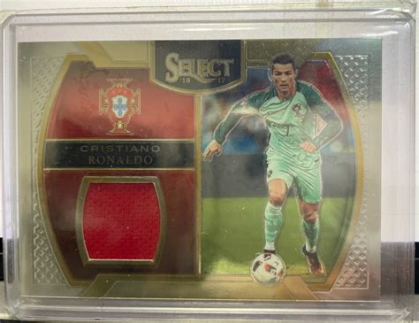 Cristiano Ronaldo 2016 17 Panini Select Portugal Memorabilia Patch