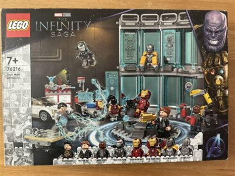 Lego Marvel Infinity Saga Iron Man Armoury Pcs New Opened