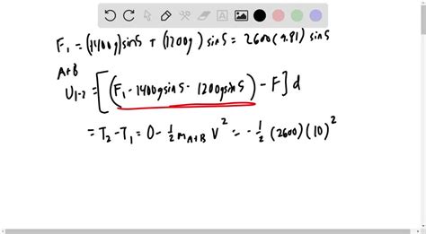 Solved Car B Is Towing Car A At A Constant Speed Of M S On An