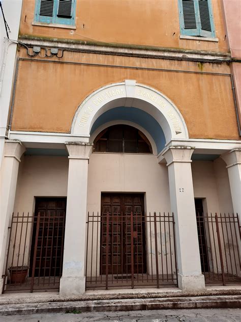 La Chiesa Cristiana Evangelica Battista Di Gioia Del Colle