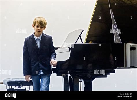 Boy Playing Piano On Stage Hi Res Stock Photography And Images Alamy