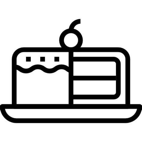 Cake Aphiradee Monkik Lineal Icon