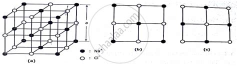 Draw And Explain The Unit Cell Of Sodium Chloride Nacl Crystal