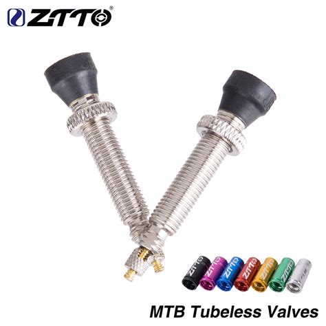 ZTTO Tubeless Valves FV 30mm French Tyre F V No Tubes Presta Valve FV