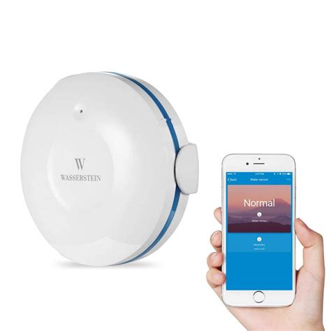 Wasserstein Smart Wi Fi Water Sensor Flood And Leak Detector Alarm And