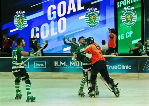 Sporting Vence Oliveirense E Conquista A Champions De H Quei Em Patins