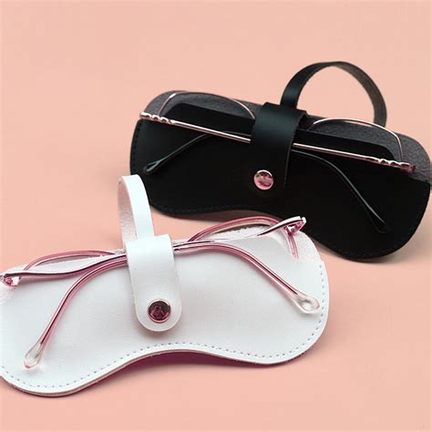 Soft Leather Sunglasses Bag Reinsho