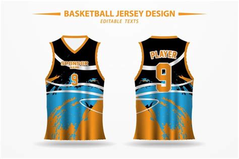 Premium Vector | A unique vector abstract basketball jersey uniform ...