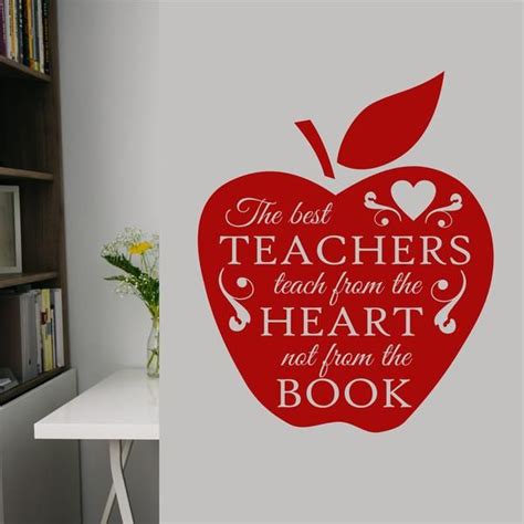 Great Teacher Appreciation T Vinyl Wall Lettering Overall Size