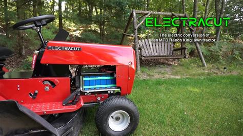 Electracut A Look Into An Electric Garden Tractor Conversion Youtube