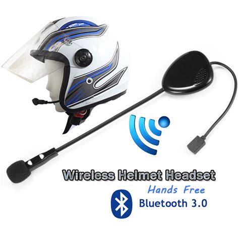 Helmet Earphone Motorcycle Hands Free Wireless Bluetooth V Headset