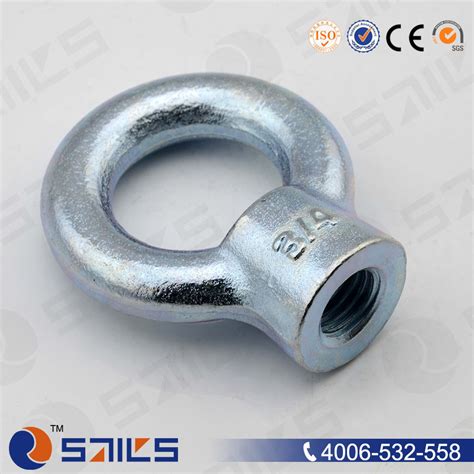 Drop Forged Carton Steel Jis Lifting Anchor Eye Nut China Lifting