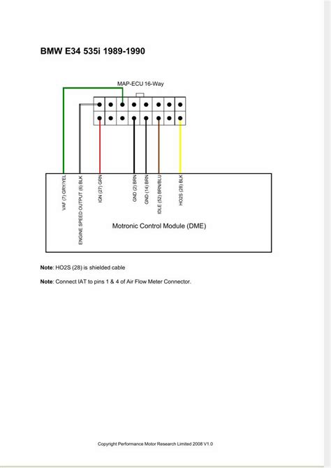 Pdf Bmw E34 535i 1989 90 Map Ecu Dokumentips