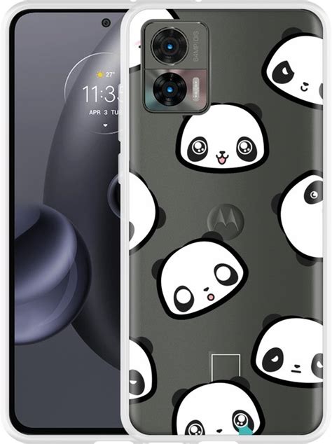 Motorola Edge Neo Hoesje Panda Emotions Designed By Cazy Bol