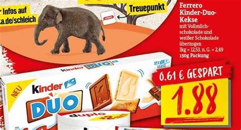 Ferrero Kinder Duo Kekse Angebot Bei Np Discount Prospekte De