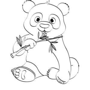 Dibujos Para Colorear De Oso Panda Todopanda Fun