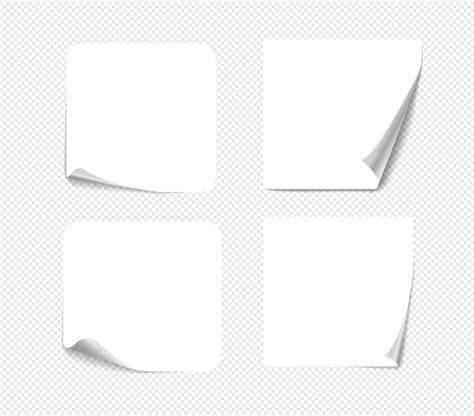 Premium Vector Realistic Sticky Notes Isolated With Real Shadow