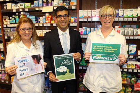 Rishi Sunak urges constituents to Think Pharmacy First | Rishi Sunak