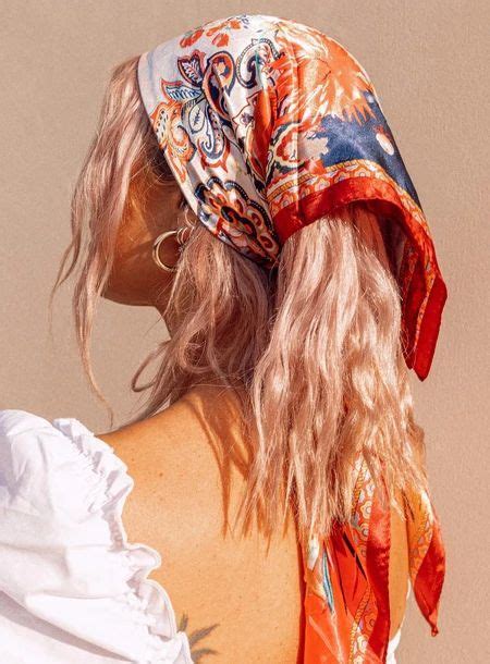 Bandana Hairstyles With Hair Down