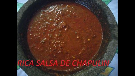 DELICIOSA SALSA DE CHAPULINES ( LOS ANGELES COCINAN ) - YouTube