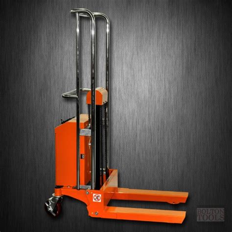 Bolton Tools Electric Powered Hand Stacker 880 Lb ETF40 13