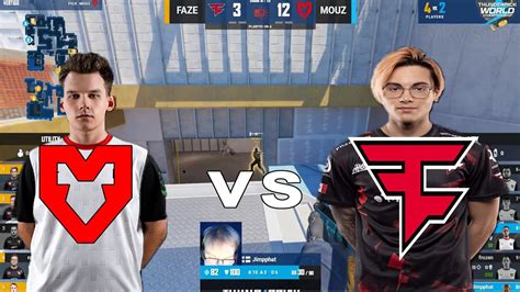 Faze Vs Mouz Thunderpick World Championship Cs Youtube