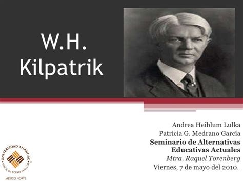 Método por Proyectos según William Kilpatrick