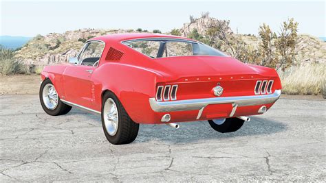 Ford Mustang GT A Fastback 1967 für BeamNG Drive