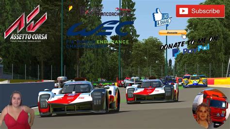 Assetto Corsa Toyota Gr Hybrid Wec Test Complete Skinpack Race