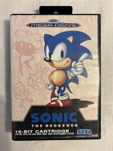 Sonic The Hedgehog Mega Drive Completo Pal Eur Picclick It