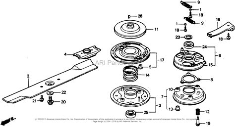 Honda Hr216 Sxa Lawn Mower Jpn Vin Macr 1000001 To Macr 3000000 Parts Diagram For Rotary Blade