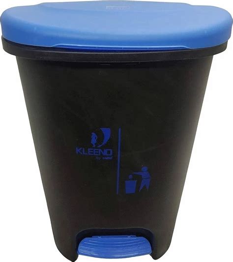 Chrome Finish Pvc L Big Plastic Pedal Dustbin For Home At Rs In