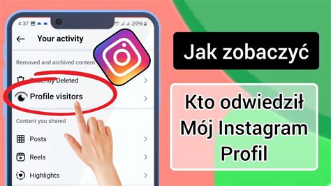 Jak Dowiedzie Si Kto Ogl Da M J Profil Na Instagramie Nowa