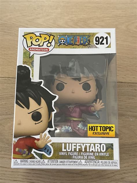 Funko Pop One Piece Luffytaro In Kimono Metallic Hot Topic Exclusive In Hand For Sale