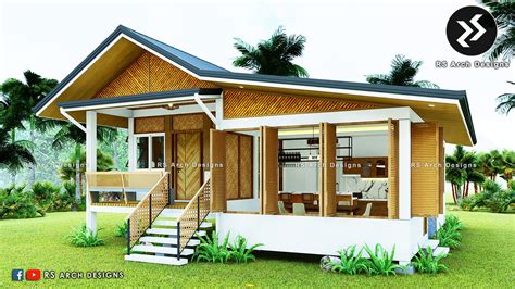 Split Level Amakan House Design With 2 Bedrooms 2 T B Elevated